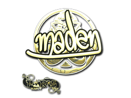 印花 | maden（金色）| 2023年巴黎锦标赛