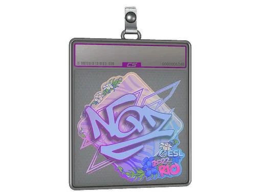 Placa de pegatinas | NQZ (holográfica) | Río 2022