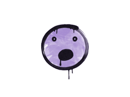 Grafite Lacrado | Sem Palavras (Violeta violento)
