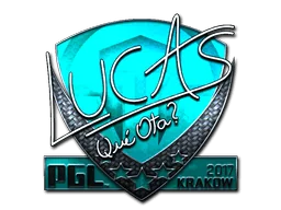 Klistermärke | LUCAS1 (Foil) | Krakow 2017