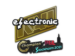 Naklejka | electroNic | Sztokholm 2021