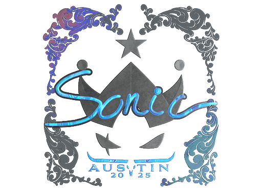 印花 | Sonic（全息）| 2025年奥斯汀锦标赛