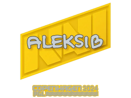 Naklejka | Aleksib | Kopenhaga 2024