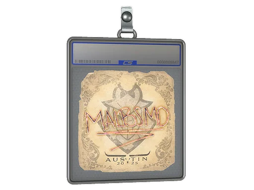 Placa de Adesivo | malbsMd | Austin 2025