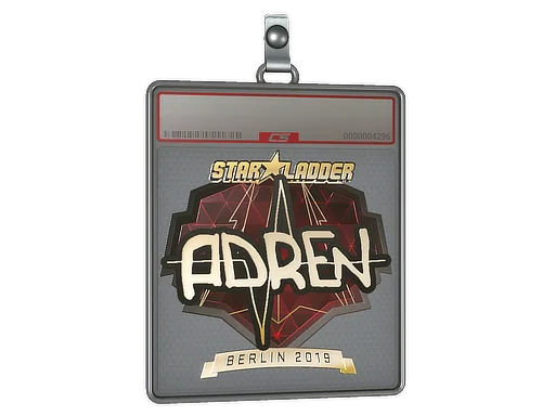 Aufkleberhülle | AdreN (Gold) | Berlin 2019