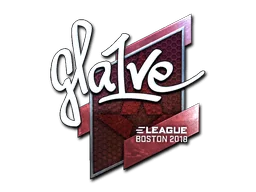 Klistermärke | gla1ve (Foil) | Boston 2018