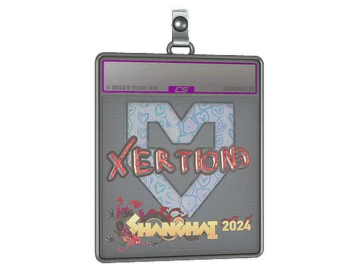 Placa de pegatinas | xertioN (holográfica) | Shanghái 2024