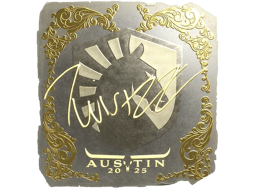 Pegatina | Twistzz (dorada) | Austin 2025