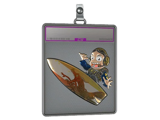 Aufkleberhülle | Surfer Ava (Drachenkunde, Glanz)