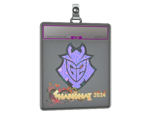 Aufkleberhülle | G2 Esports (Holo) | Shanghai 2024
