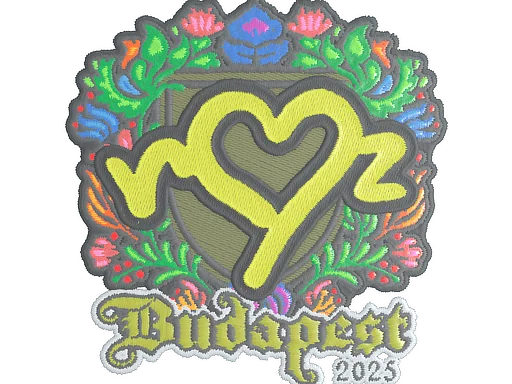 印花 | ropz（刺绣）| 2025年布达佩斯锦标赛