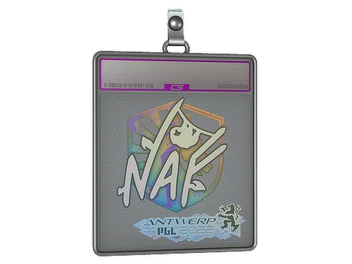 Sticker Slab | NAF (Holo) | Antwerp 2022