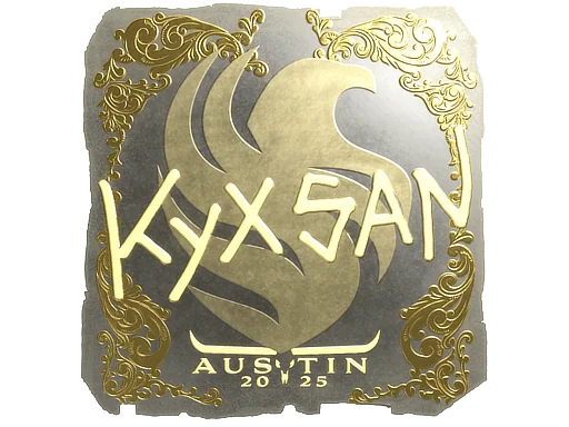 印花 | kyxsan(金色)| 2025年奥斯汀锦标赛