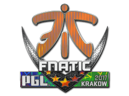 Klistermärke | Fnatic (Holo) | Krakow 2017