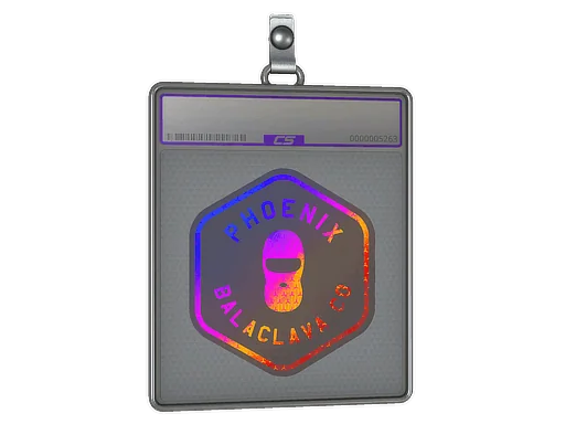Pokrowiec na naklejkę | Phoenix Balaclava Co. (holograficzna)