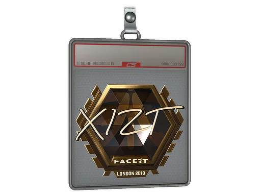 Aufkleberhülle | Xizt (Gold) | London 2018
