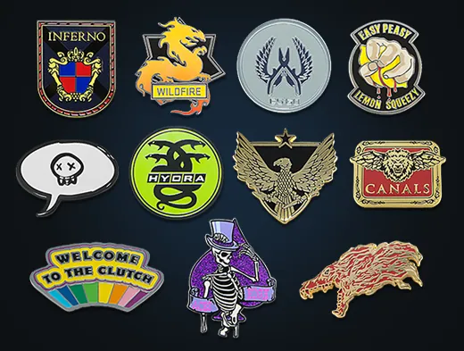 Series 3 pins