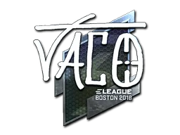 Klistermärke | TACO (Foil) | Boston 2018