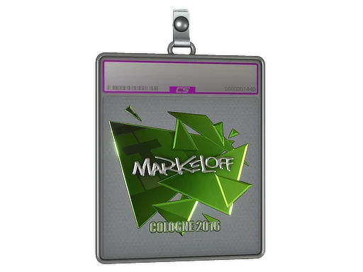 Klistermärkesfodral | markeloff (Foil) | Cologne 2016