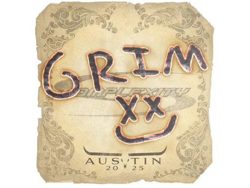 Pegatina | Grim | Austin 2025