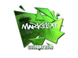 Klistermärke | markeloff (Foil) | Cologne 2016