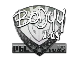 Klistermärke | bodyy | Krakow 2017