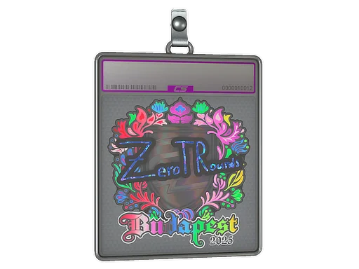 Sticker Slab | ztr (Holo) | Budapest 2025