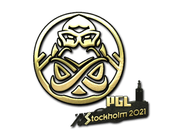 Naklejka | ENCE (złota) | Sztokholm 2021