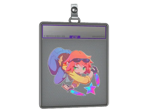 Sticker Slab | Kawaii T (Holo)