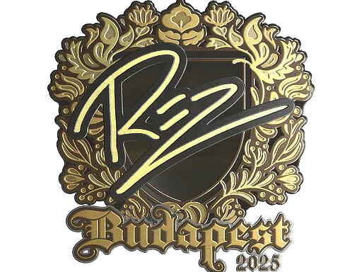 印花 | REZ（金色）| 2025年布达佩斯锦标赛