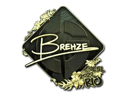 Adesivo | Brehze (Dourado) | Rio 2022