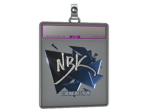 Klistermärkesfodral | NBK- (Foil) | Cologne 2016