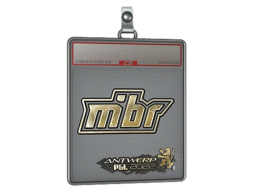 Sticker Slab | MIBR (Gold) | Antwerp 2022