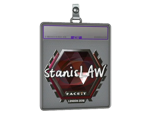 Placa de Adesivo | stanislaw (Brilhante) | Londres 2018