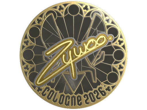 印花 | ZywOo (金色) | 2026年科隆锦标赛
