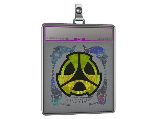 Placa de Adesivo | M80 (Holográfico) | Austin 2025