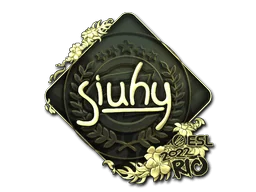 Adesivo | siuhy (Dourado) | Rio 2022