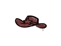 Sealed Graffiti | Sheriff (Brick Red)