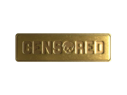 Sticker | Censored (Foil)