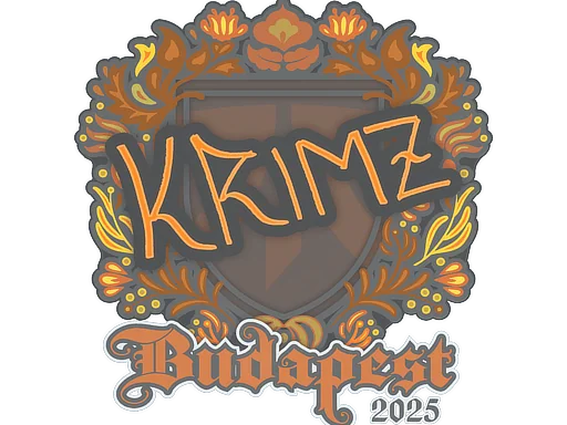 Klistermärke | KRIMZ | Budapest 2025