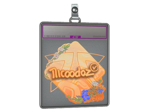Placa de pegatinas | nicoodoz (holográfica) | Río 2022
