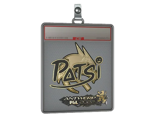 印花板 | Patsi（金色） | 2022年安特卫普锦标赛