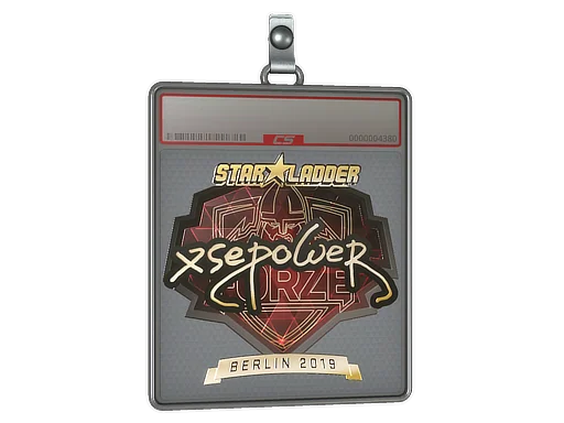 印花板 | xsepower（金色）| 2019年柏林锦标赛
