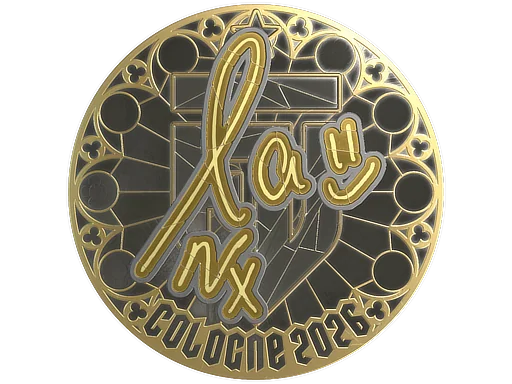Aufkleber | lauNX (Gold) | Köln 2026