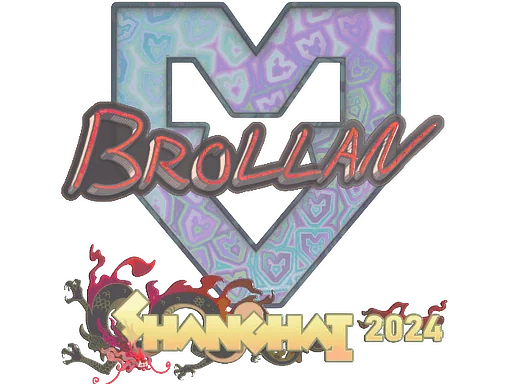 Klistermärke | Brollan (holo) | Shanghai 2024