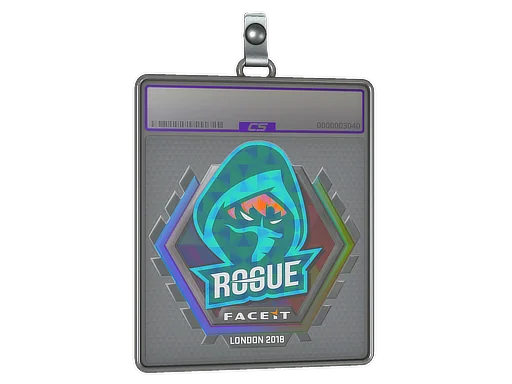 Klistermärkesfodral | Rogue (Holo) | London 2018