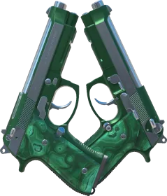 Dual Berettas | Polished Malachite