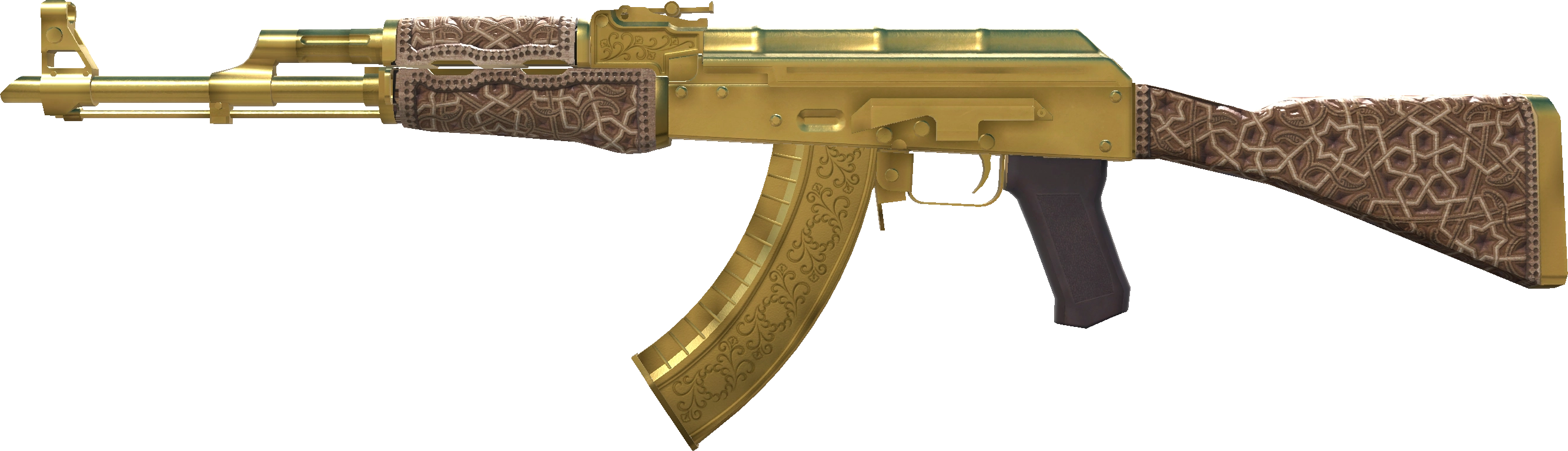 AK-47 | Gold Arabesque